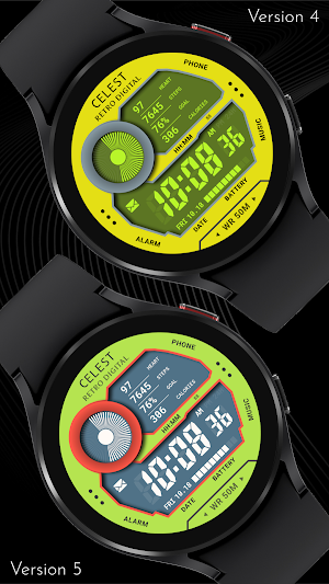 CELEST5537 Retro Digital Watch Screenshot 2