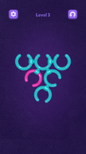 Untangle Rings Screenshot 0