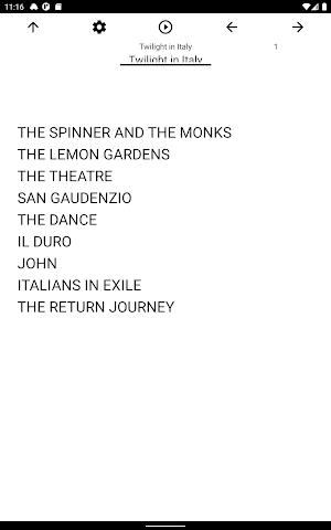 Book, Twilight in Italy Screenshot 2