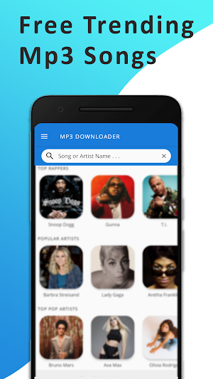 Yubidy - Mp3 Music Downloader Screenshot 1