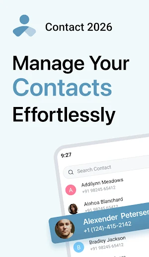 Phone Contacts Screenshot 0