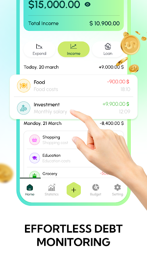 Daily Money: Expense Tracker Screenshot 0