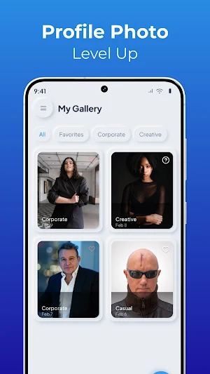 AI Headshot & Profile Photo Screenshot 1