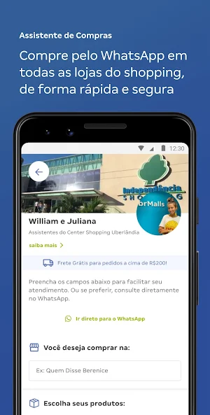 Independência Shopping Screenshot 1