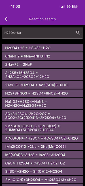 Chem Calc Screenshot 3