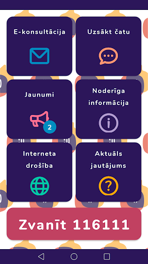 Uzticības tālrunis Screenshot 0