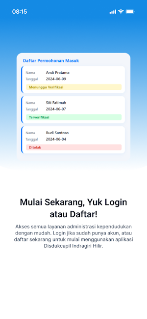 ADINDA – Apps Dukcapil Inhil Screenshot 3
