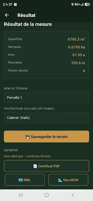 TerrainSûr Screenshot 2