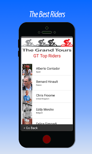 World Cycling Teams Events Screenshot 1