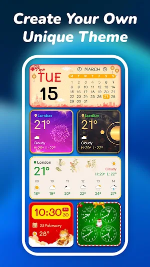 Widgets Pro: Widget & Themes Screenshot 2