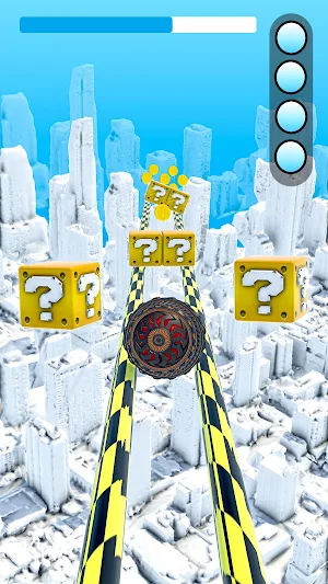 Rolling Sky Ball 3D Games Screenshot 0