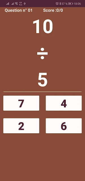 Jeu Math: Calcul Arithmétique  Screenshot 1