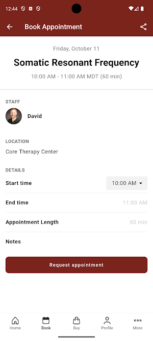 Core Therapy Center Screenshot 2