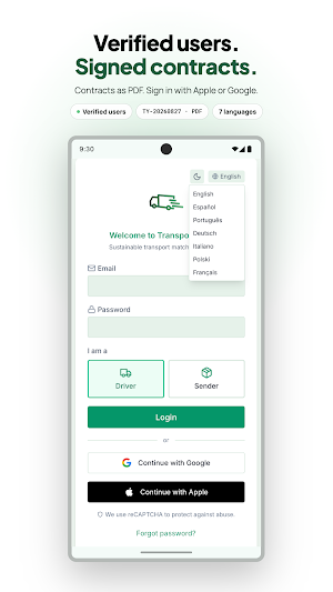 TransportYours: Freight & Move Screenshot 1