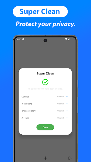 Surf Browser: private explorer Screenshot 0