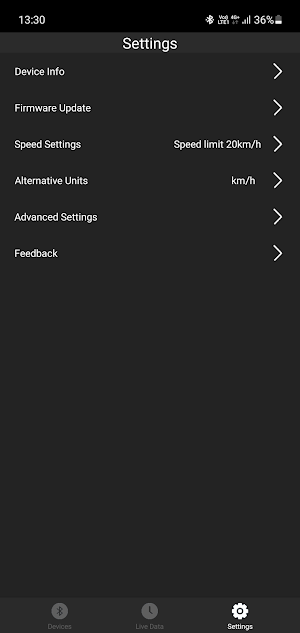 Eway Scooter Screenshot 2