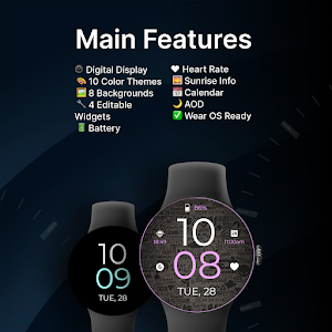 Minimal Watch Watch Face Screenshot 1