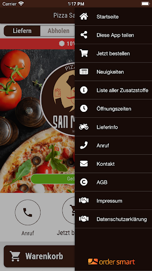 Pizza San Marino Screenshot 2