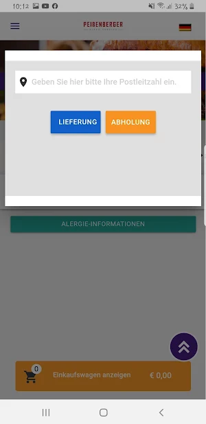 Peißenberger Pizza Screenshot 1