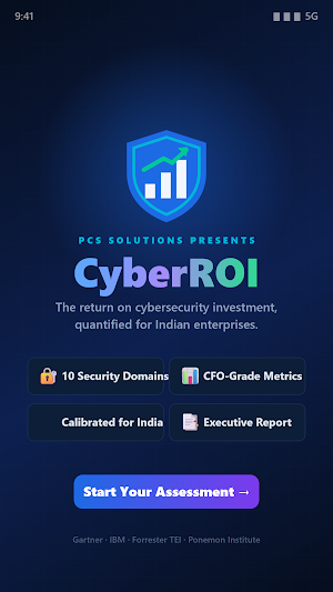 CyberROI Calculator Screenshot 0