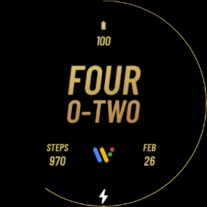 Beauty Sand Text Watch Face Screenshot 3