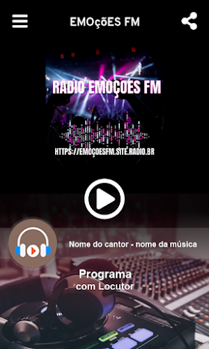 Emoções FM Screenshot 1
