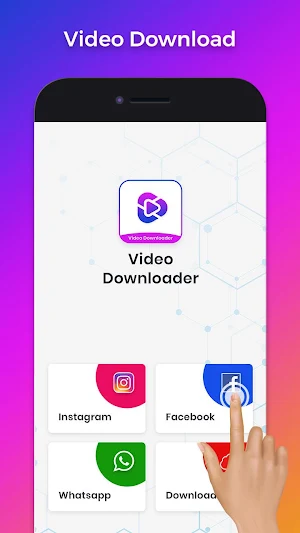 Video downloader - whats status saver Screenshot 0