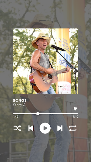 Music Kenny Chesney MP3 Screenshot 2