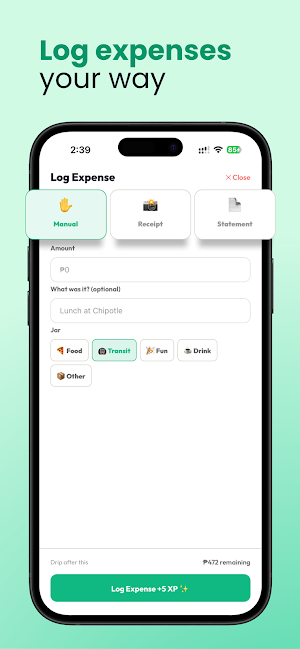 Daily Drip - Budget Daily Screenshot 3