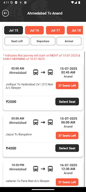 Rajlaxmi Travels And Cargo Screenshot 2
