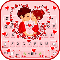 Couple Love Wedding Keyboard Background