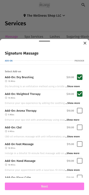 The Wellness Shop Screenshot 2