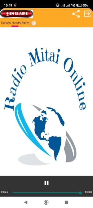 Radio Online Mitai Screenshot 2