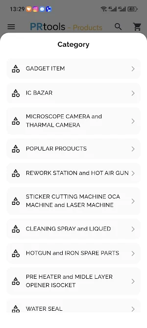 PR TOOLS BD Screenshot 2