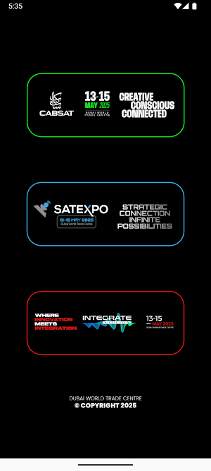 CABSAT, SATExpo & IntegrateME Screenshot 0