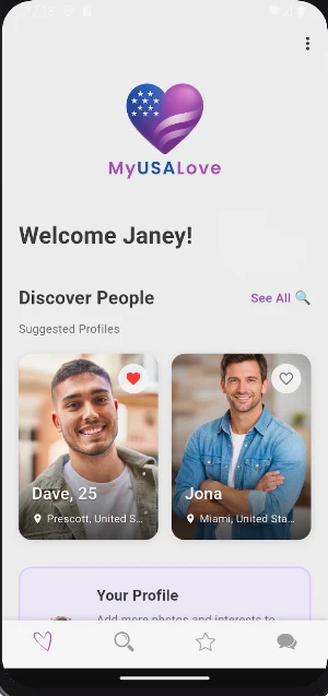 MyUSALove Screenshot 0