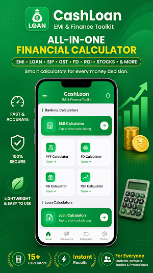 CashLoan – EMI Loan Calculator Screenshot 0