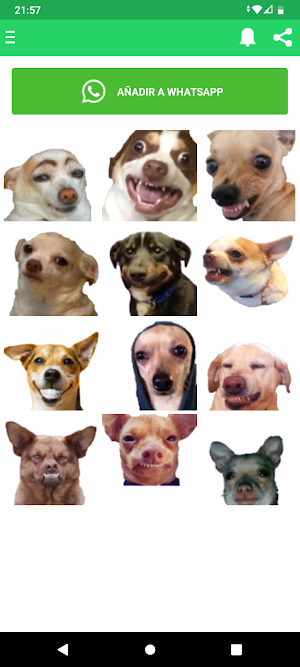 Stickers de perros graciosos Screenshot 3