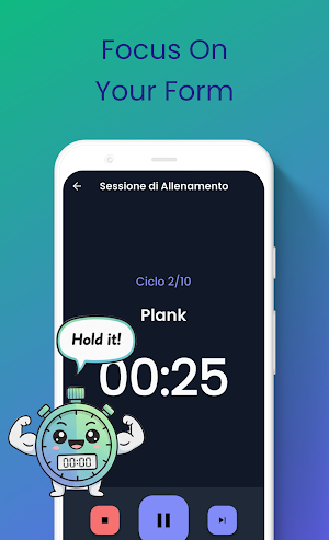 Training Timer Screenshot 1