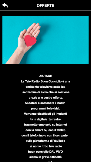 trbc tv tele radio buon consiglio Screenshot 2