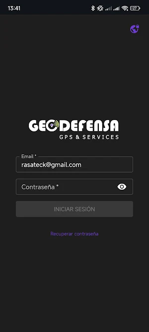 Geodefensa GPS Screenshot 2