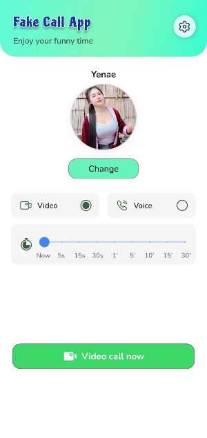 Prank Video Call - Fake Call Screenshot 1