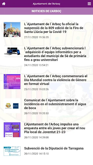 l'Arboç de butxaca Screenshot 0