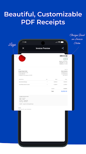 InvoiceFlow: PDF Invoice Maker Screenshot 3