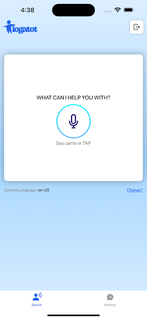 LogATot Walkie Talkie Screenshot 2