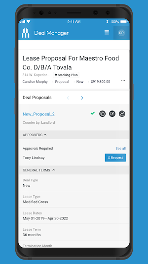 Yardi Deal Manager Screenshot 3