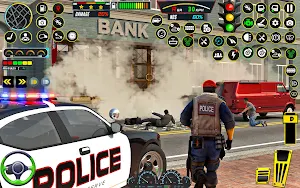 Police Car Driving- Car Game Screenshot 1