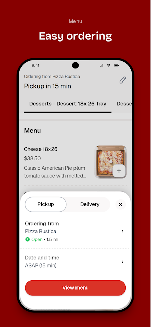 Pizza Rustica To Go Screenshot 2