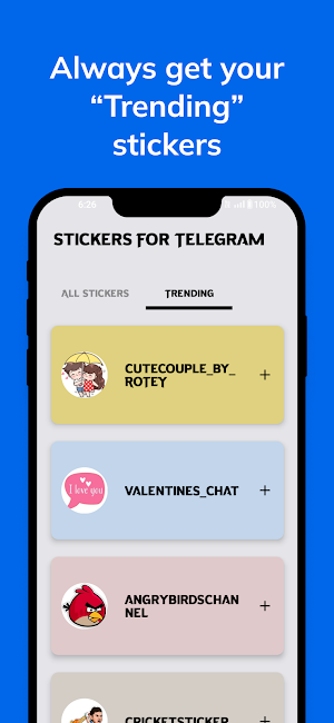 Stickers For Telegram Screenshot 1