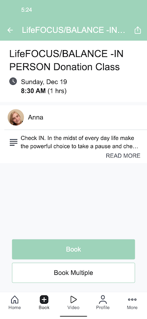 Replenish Yoga Spa Screenshot 2